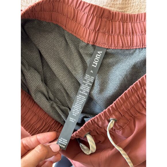 VUORI Clementine Short 2.0 in Rosewood Mauve Size XL - Picture 6 of 6